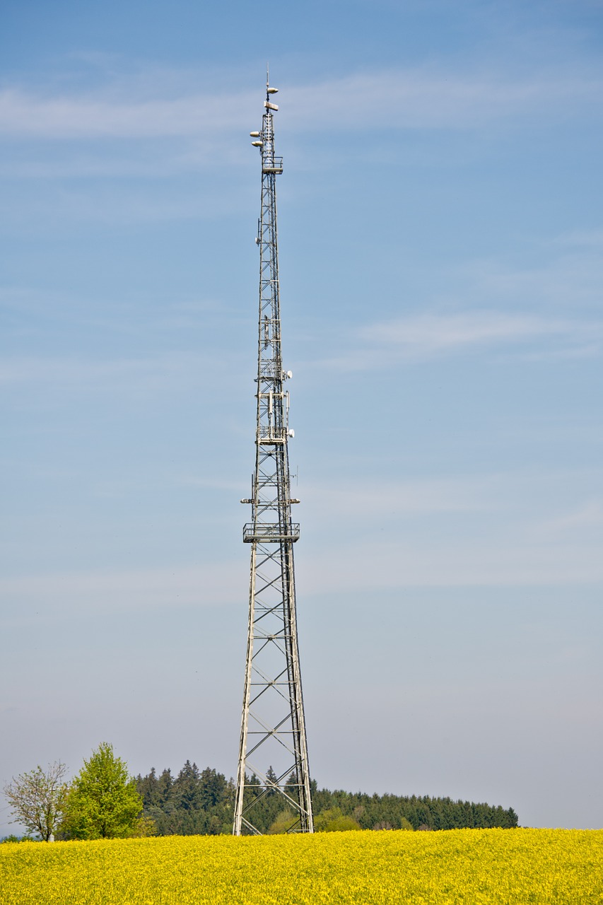 radio tower radio mast transmission tower free photo