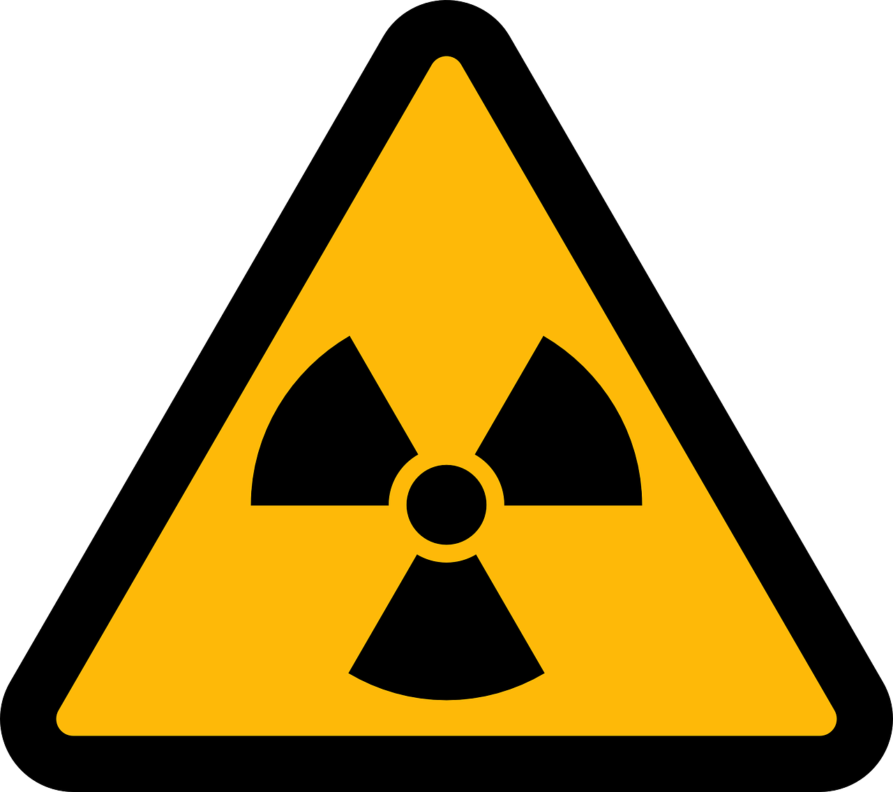 radioactive symbol warning free photo