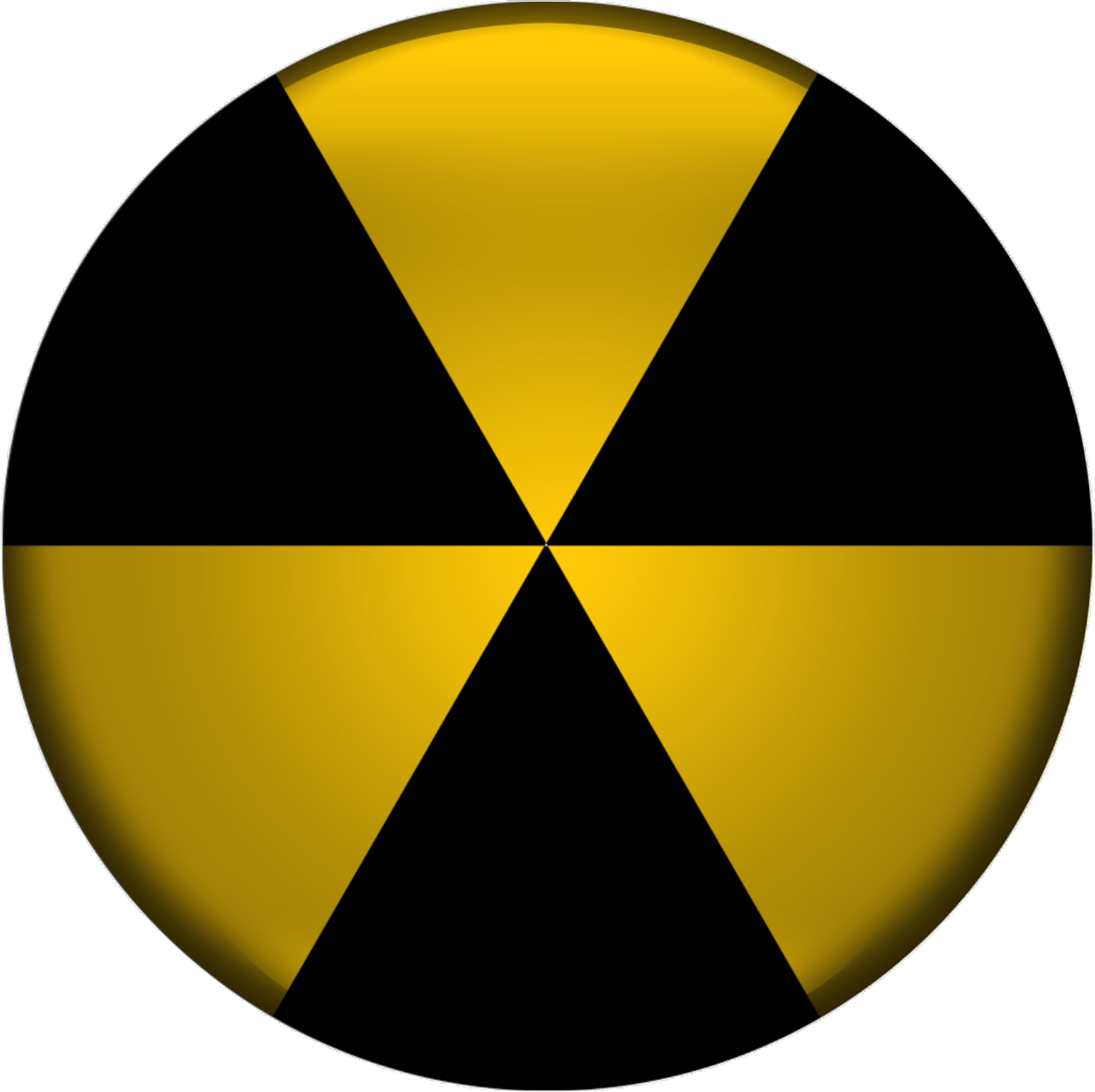 radioactive icon design free photo