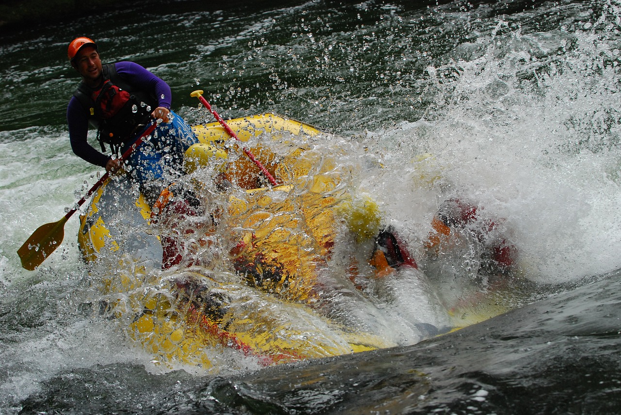 raft rafting white free photo