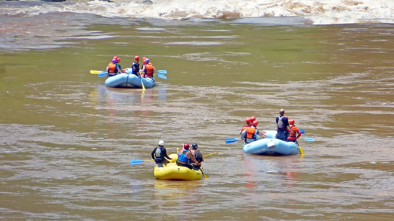 rafting river white water free photo