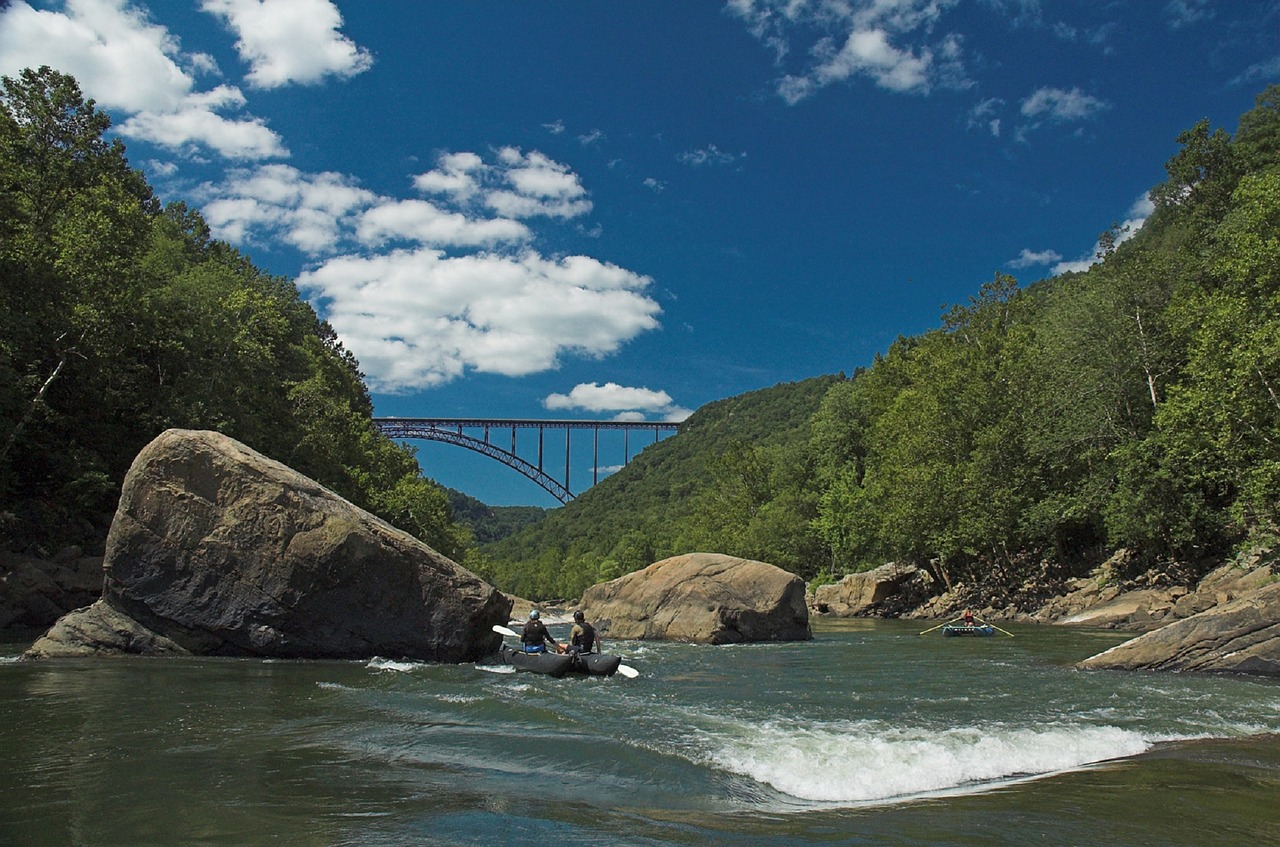 rafting river water free photo