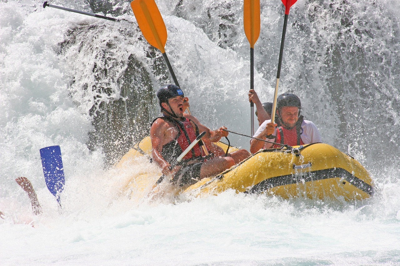 rafting una river bosnia free photo
