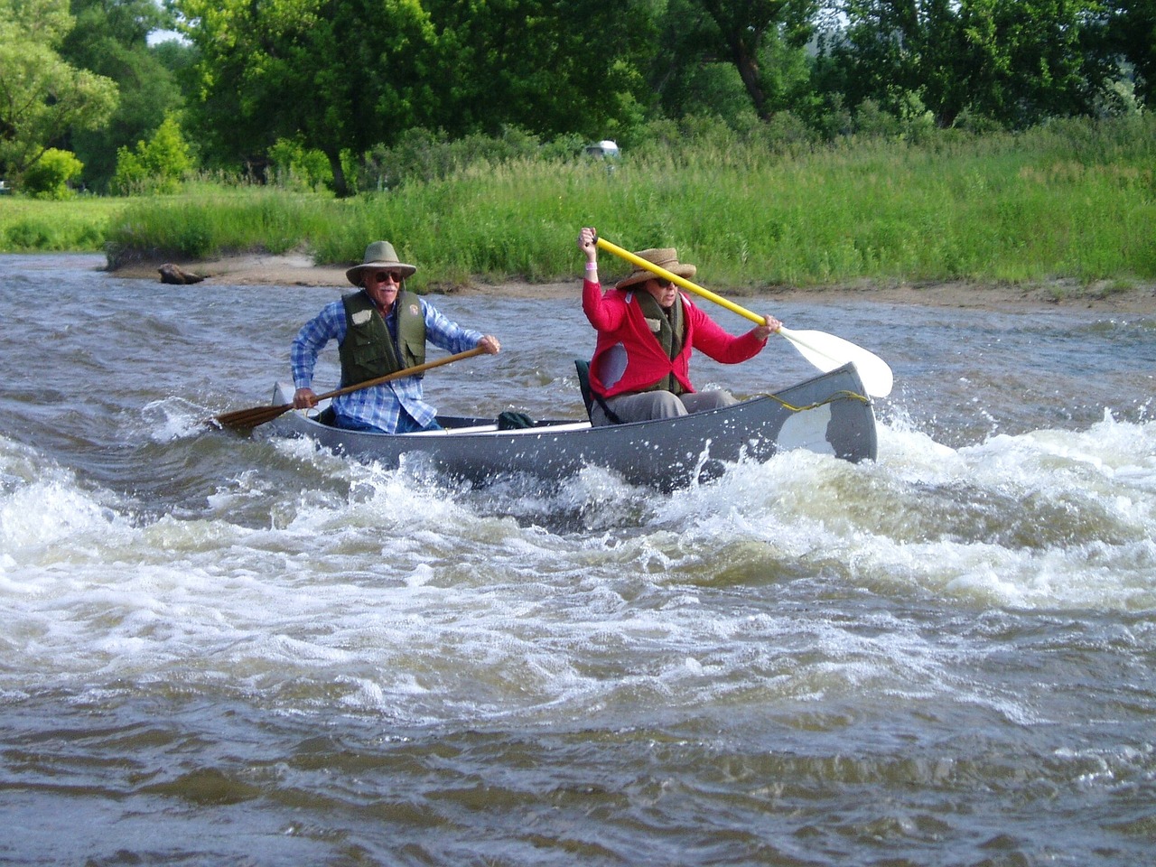 rafting river water free photo