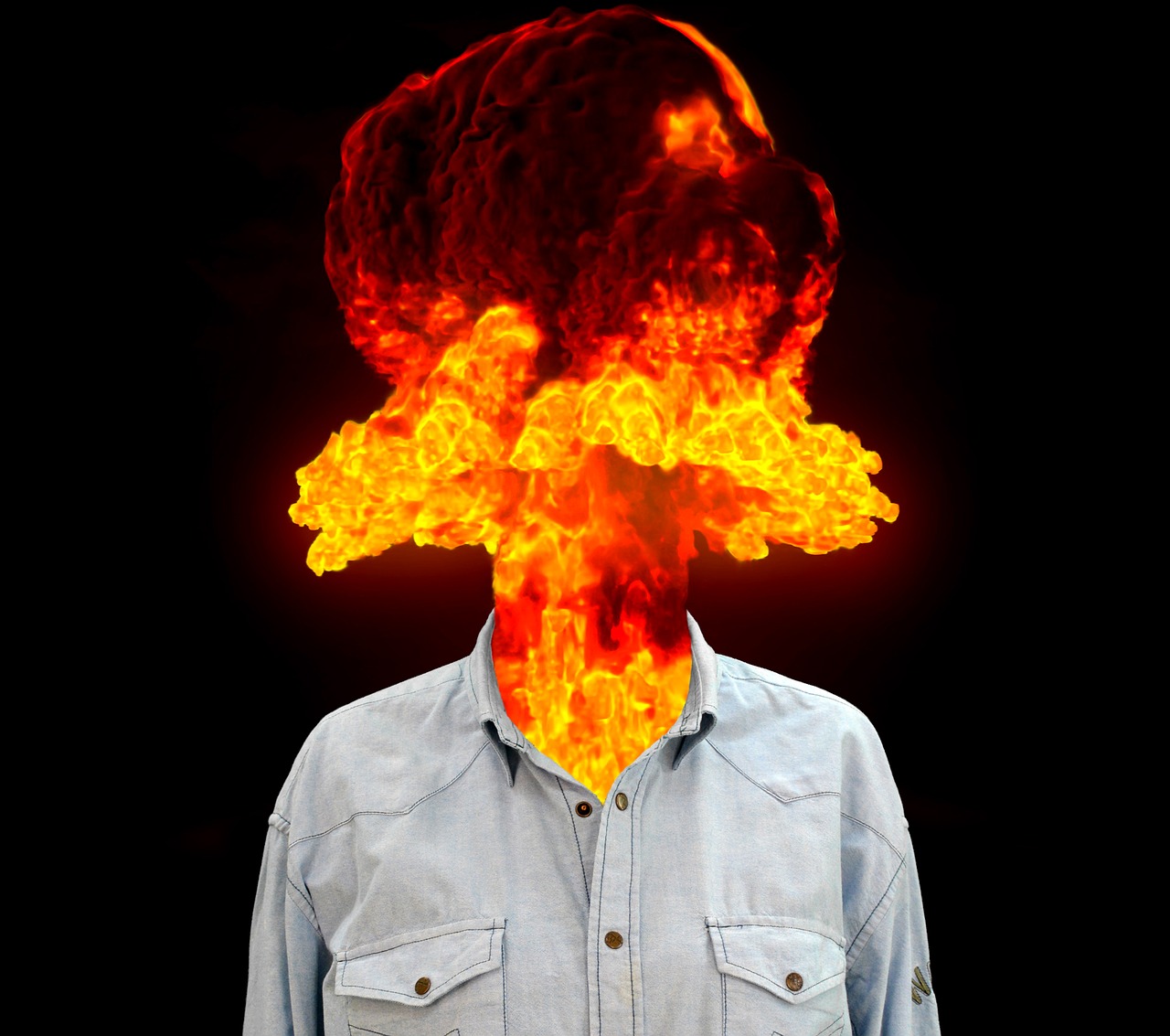 Rage,angry,explosion,head,explode - free image from needpix.com