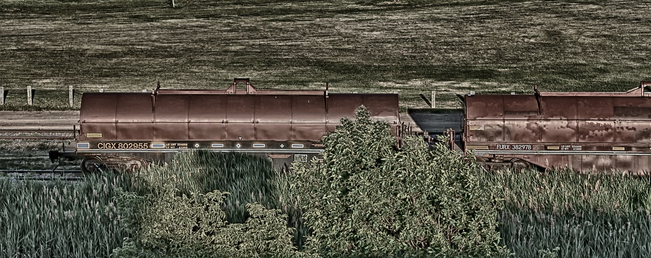 rail car composite free photo
