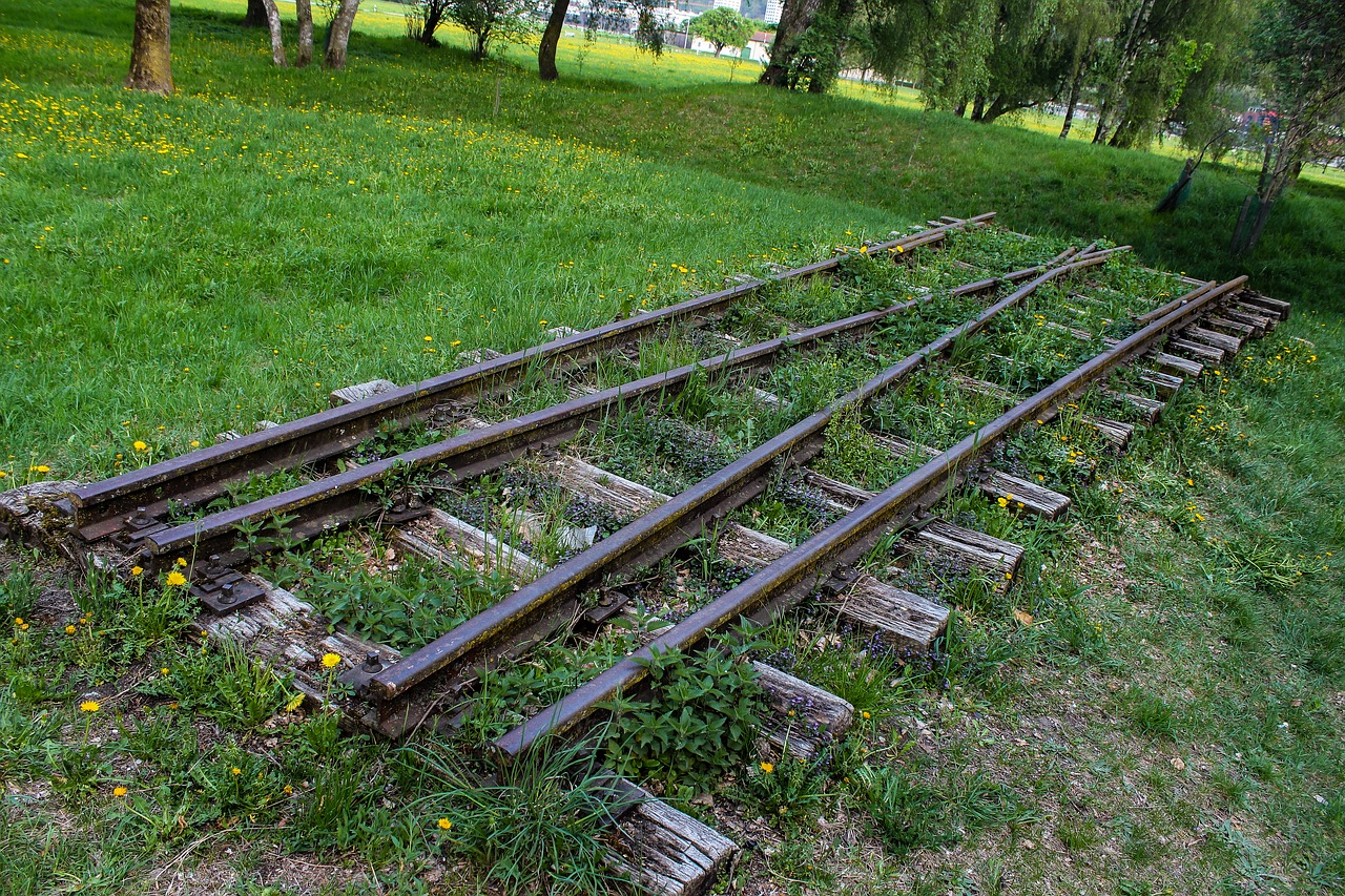 rail  lonely  alone free photo