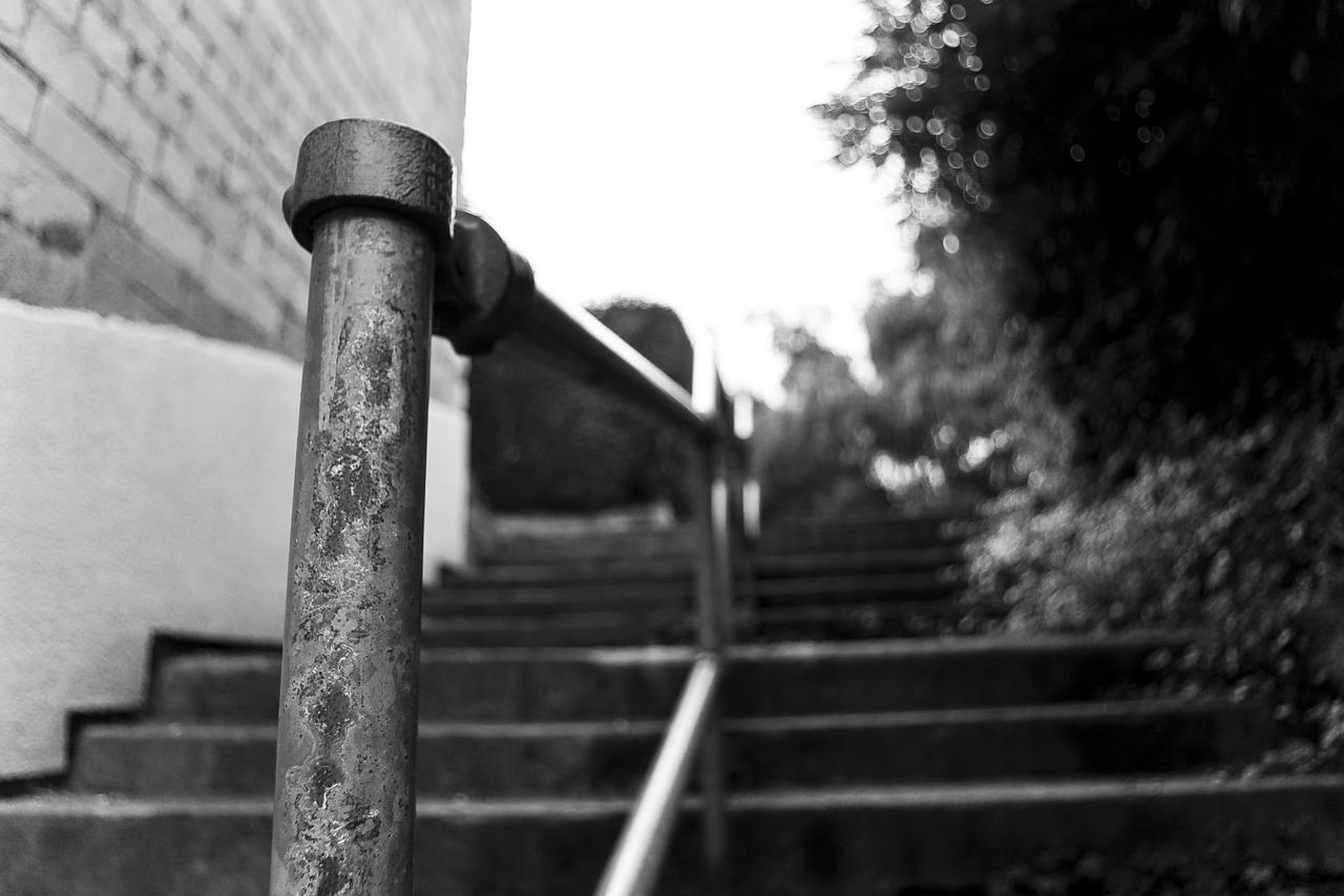 rail railing handrail free photo