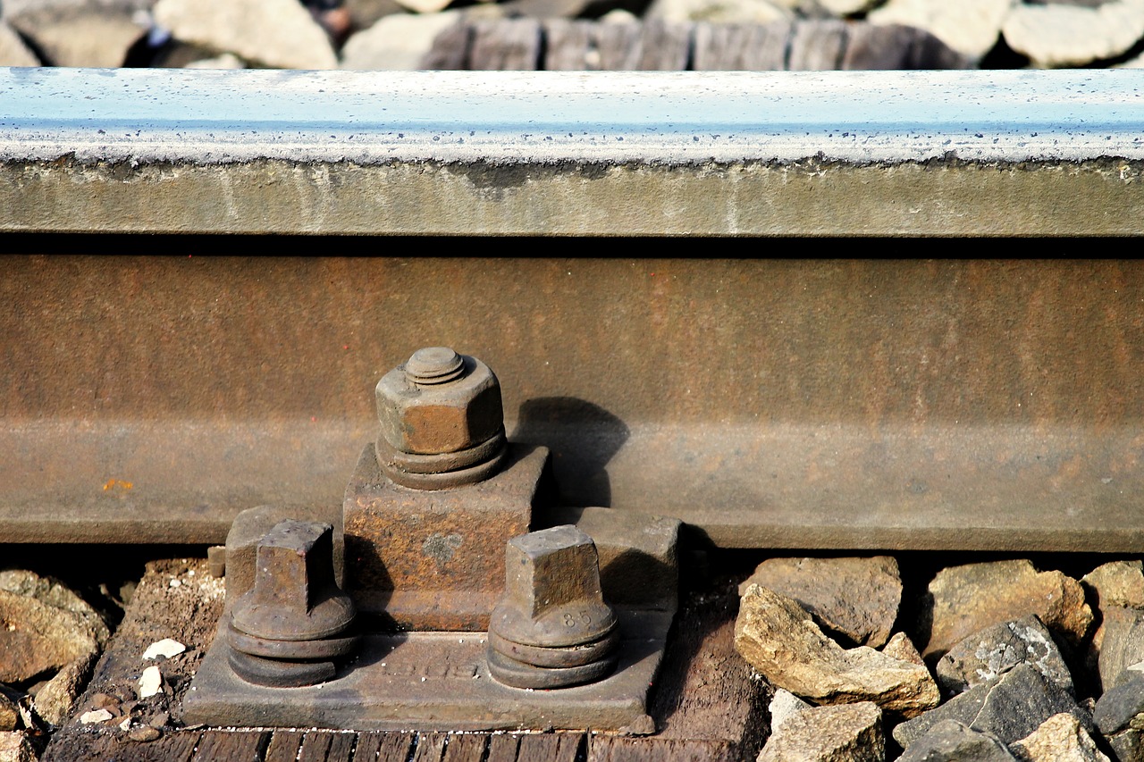 rail track stainless threshold free photo