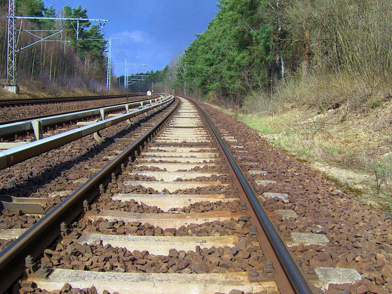 rail track seemed gleise free photo