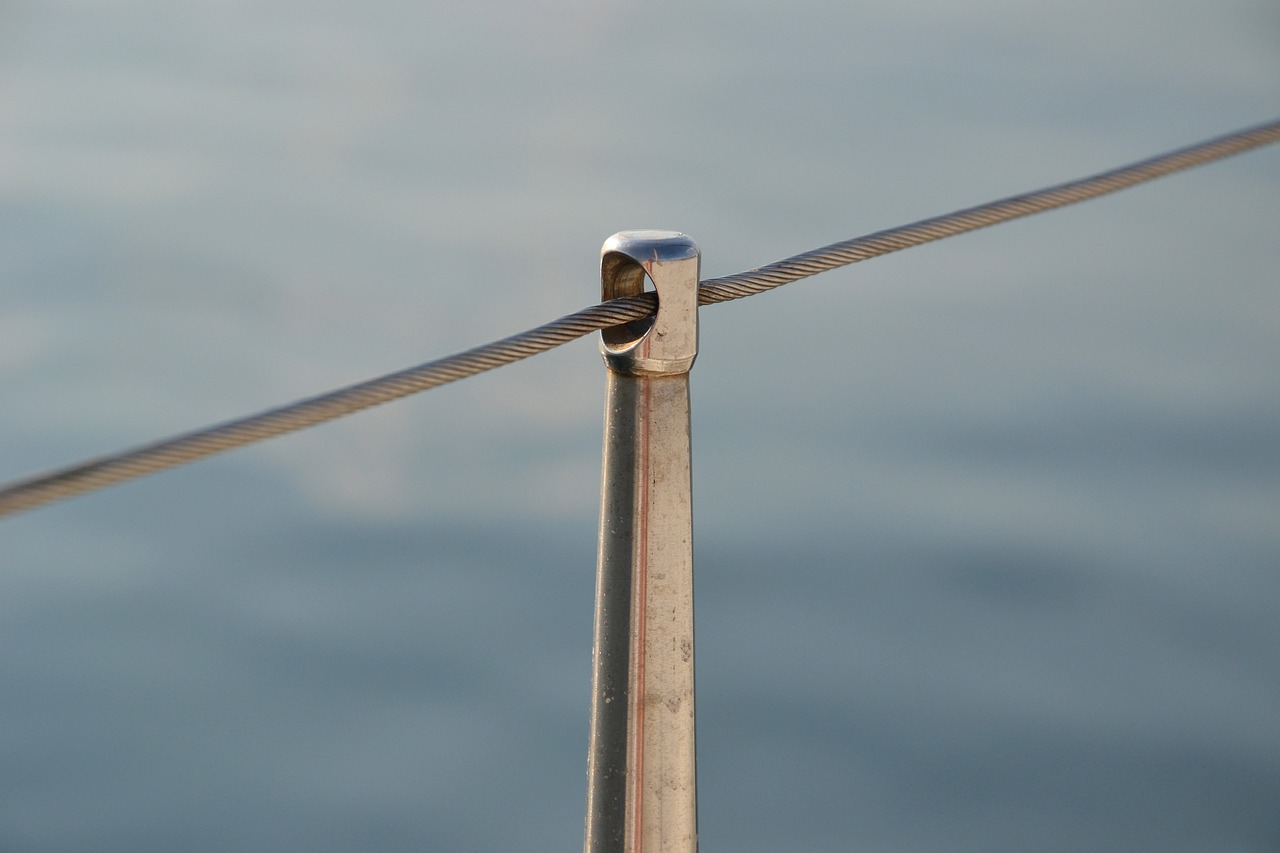 railing sailing boat sea free photo