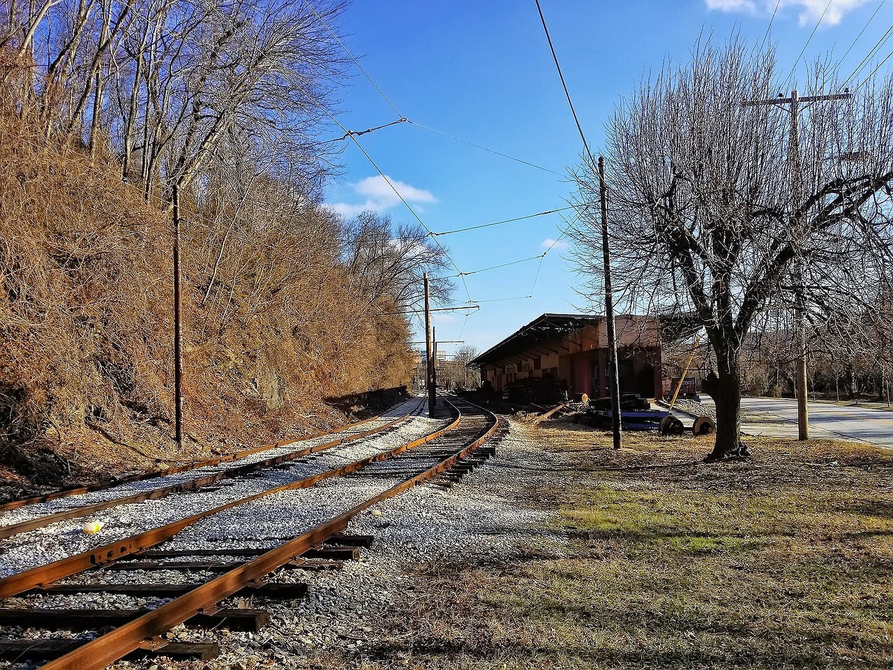 railroad train baltimore free photo