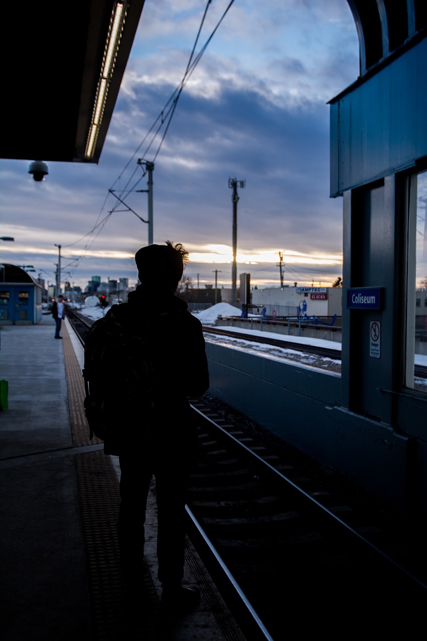 railroad railway train tracks free photo