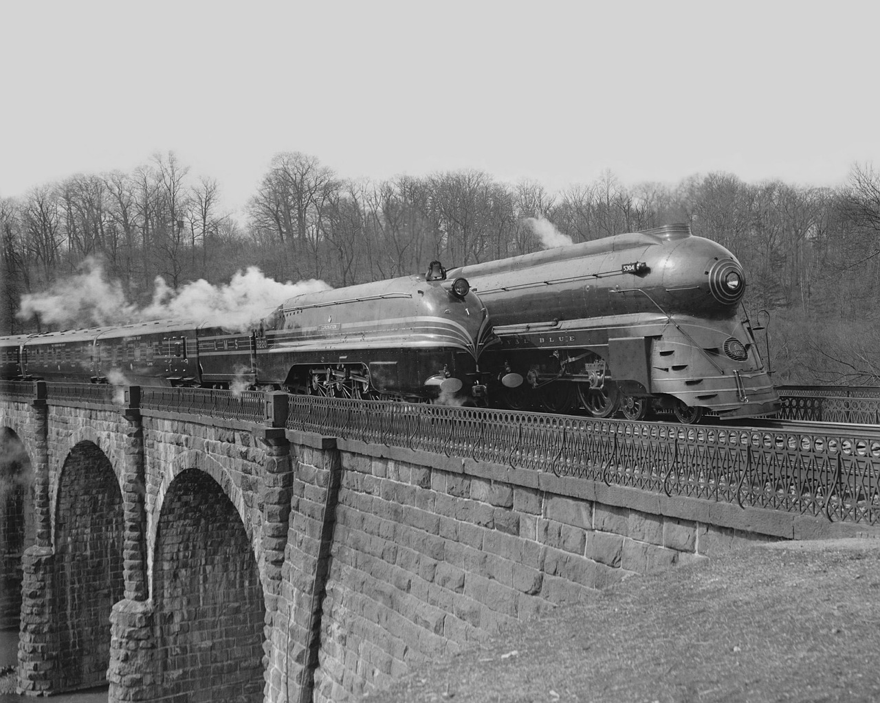 railroad trains vintage free photo