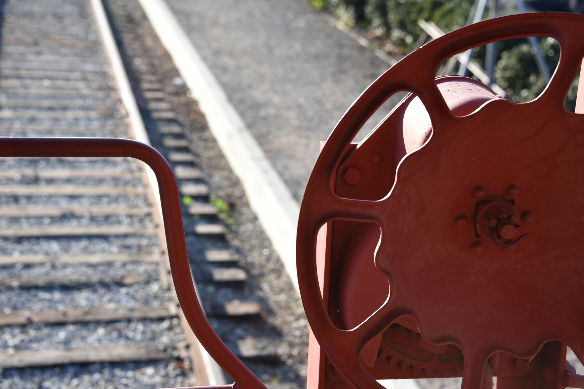 track railroad car free photo