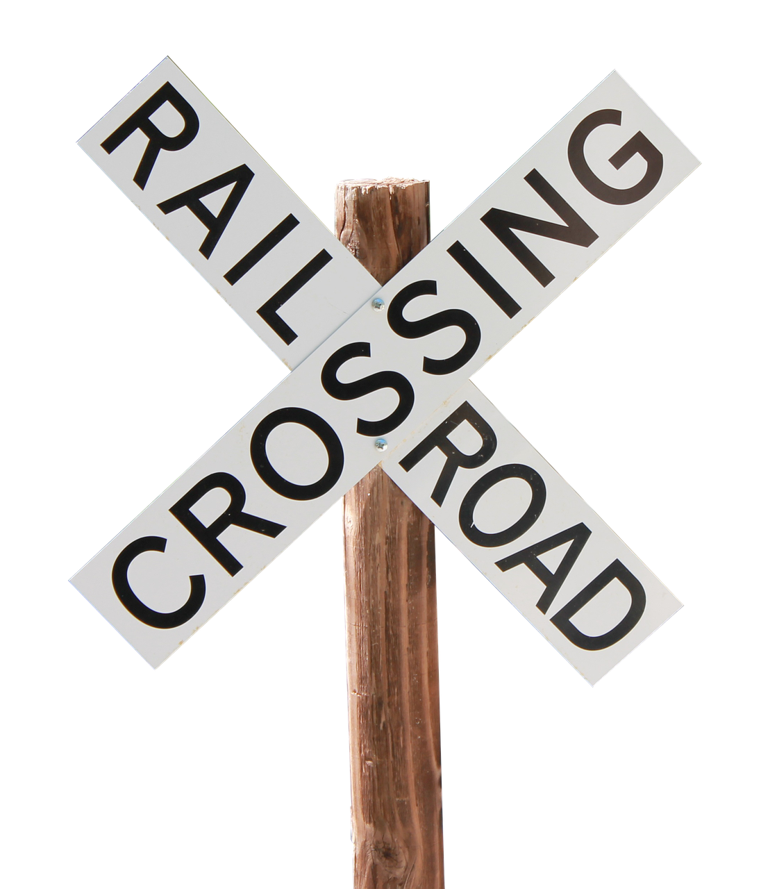 railroad crossing sign train railway free photo