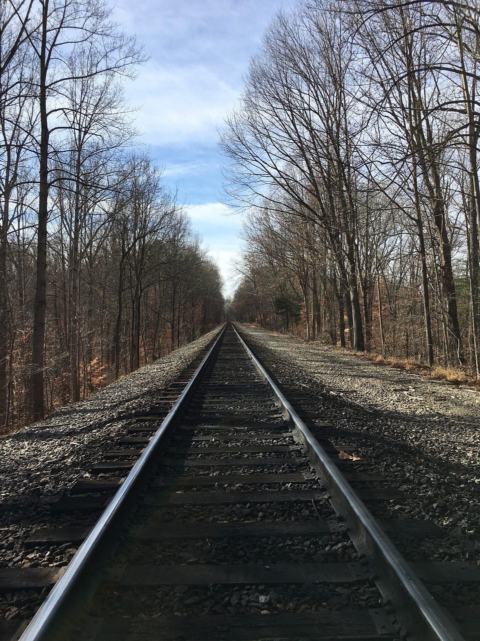 railroad track railway track free photo