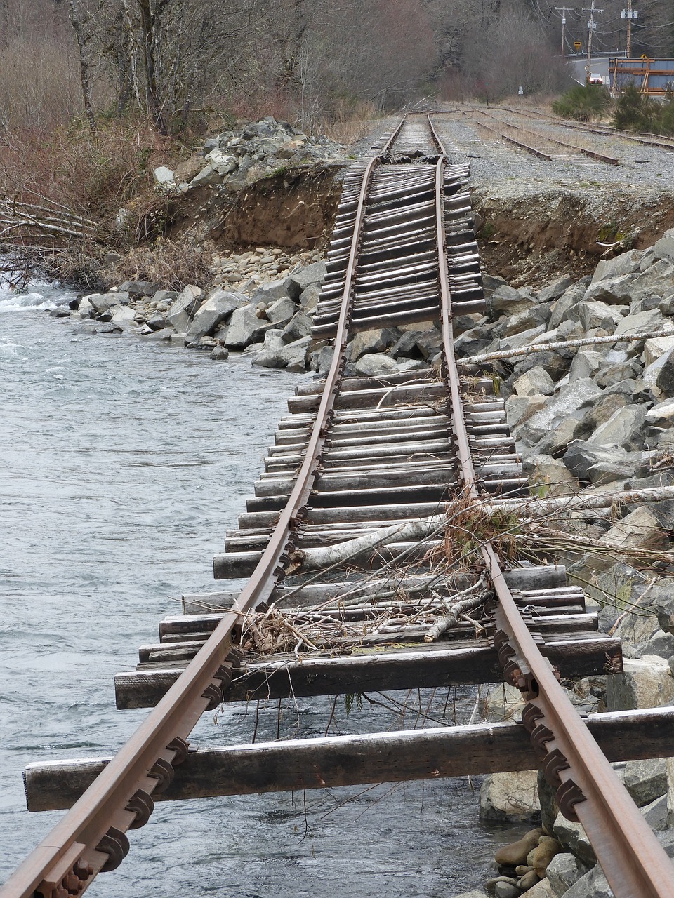 railroad track railway track free photo