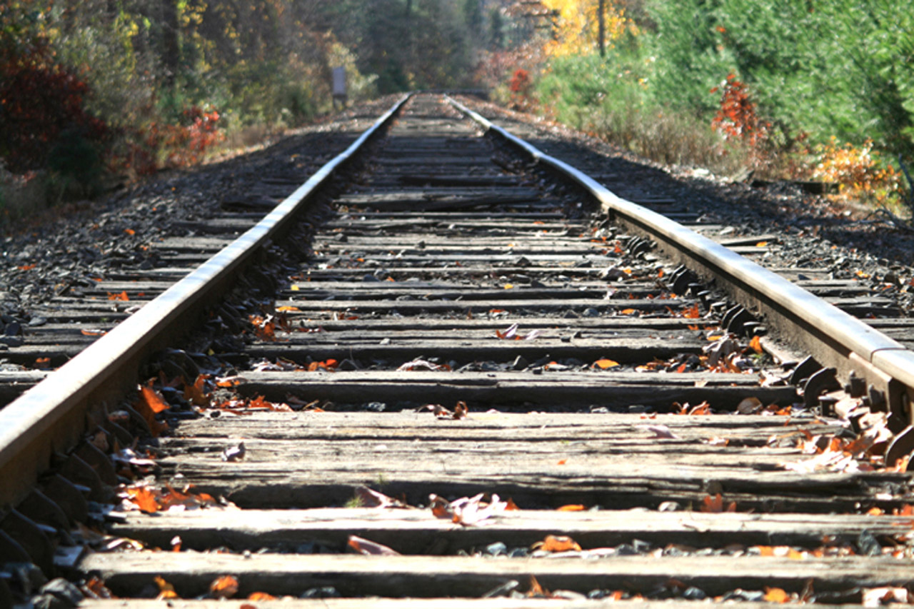 train tracks railroad free photo