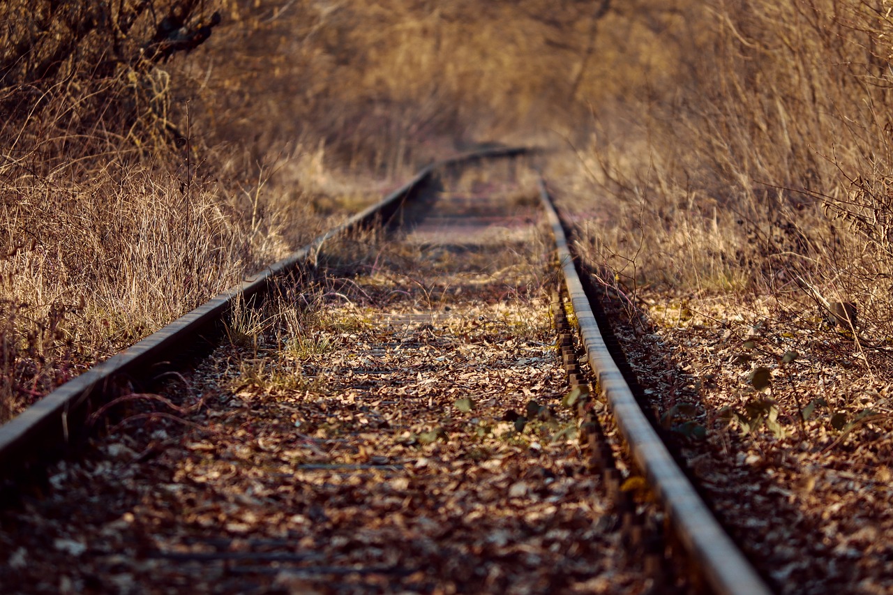 rails  railroad tracks  rail free photo