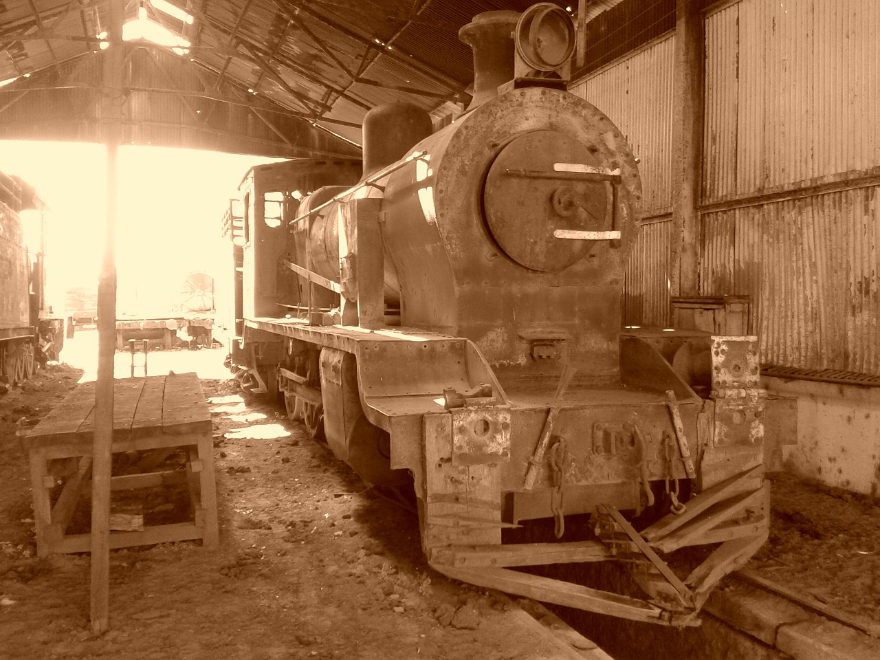 railway locomotive train free photo