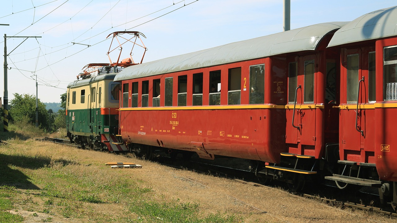 railway museum train electric locomotive free photo