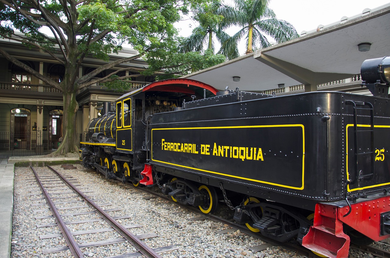 railway medellin colombia free photo