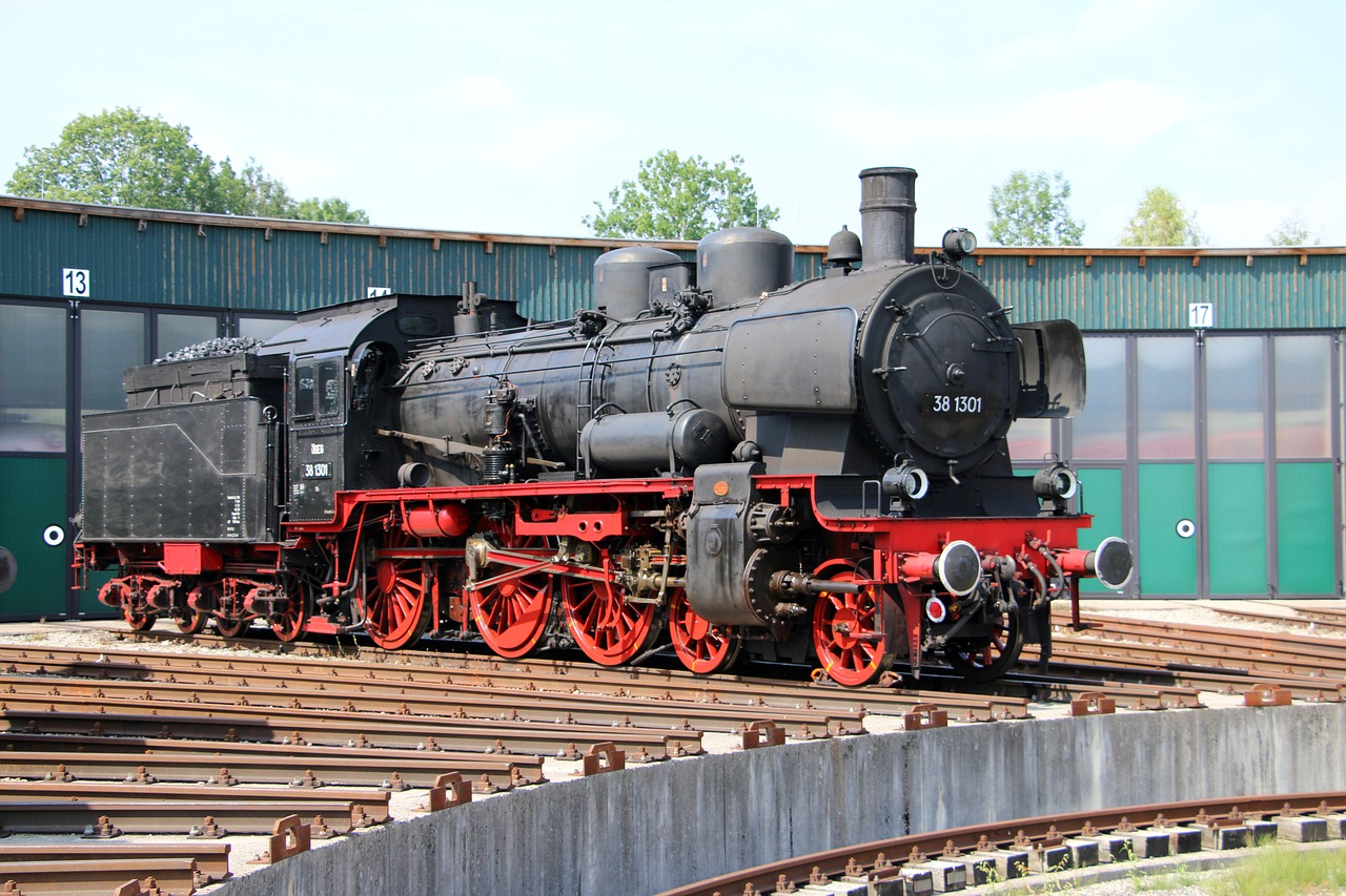 railway steam locomotive traffic free photo