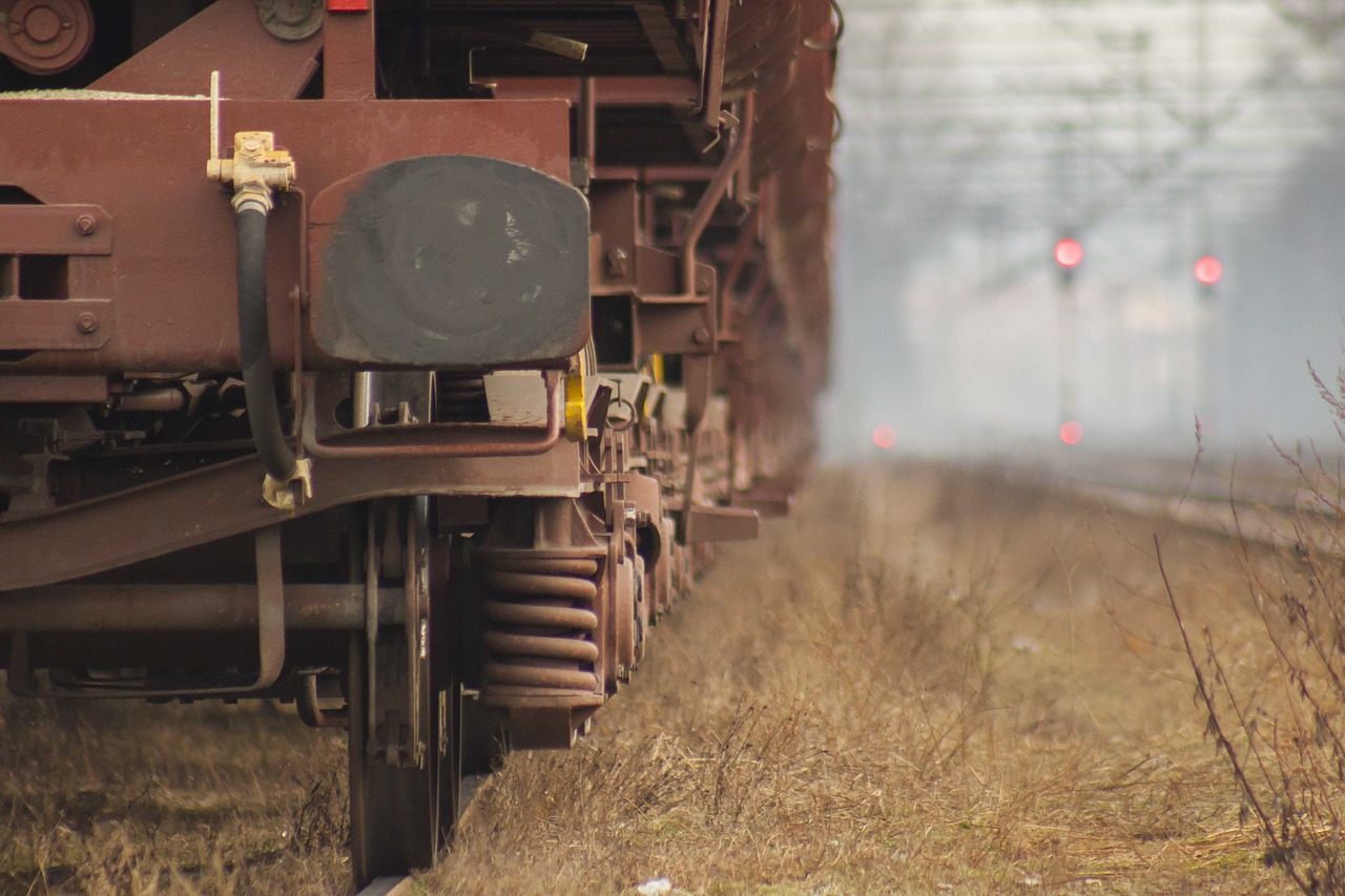 railway traffic train free photo