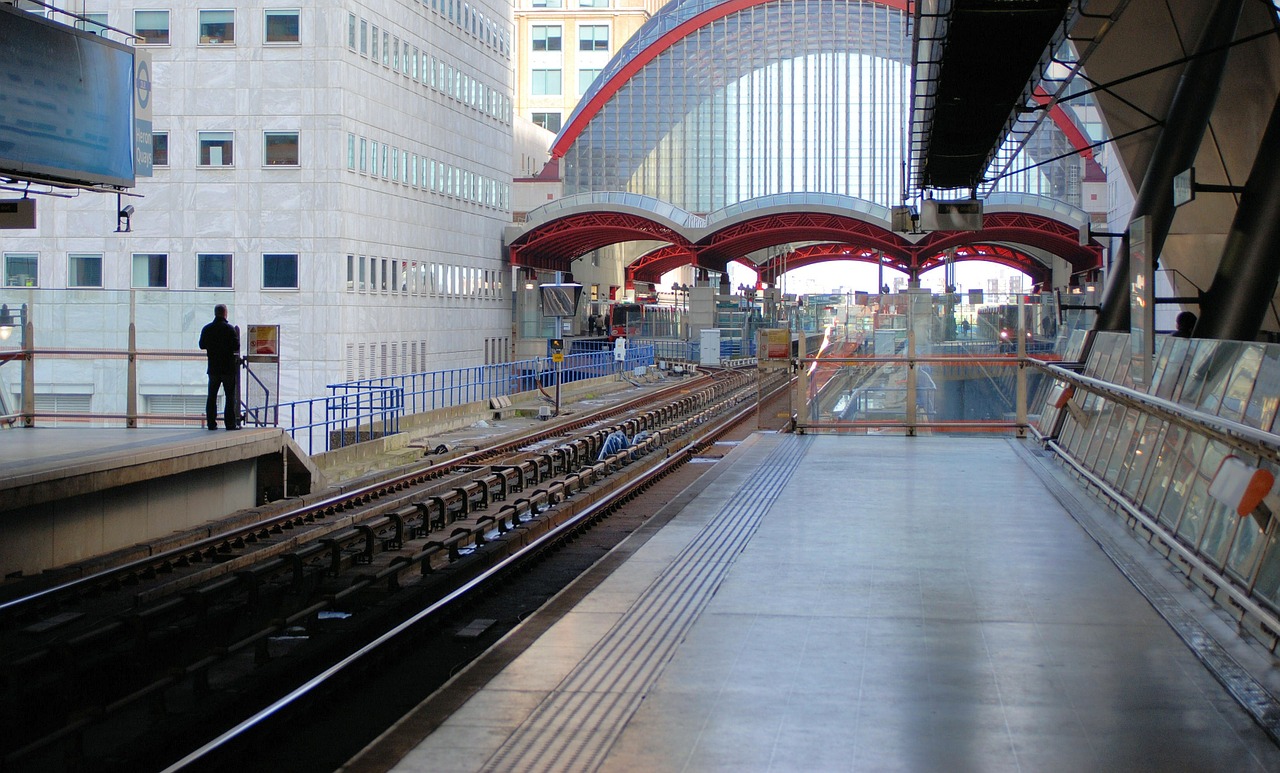 railway station platform free photo