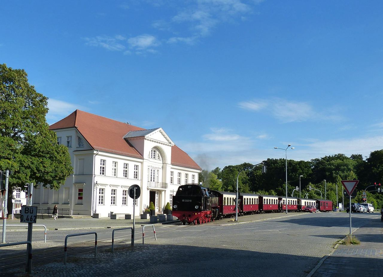 railway train transport free photo