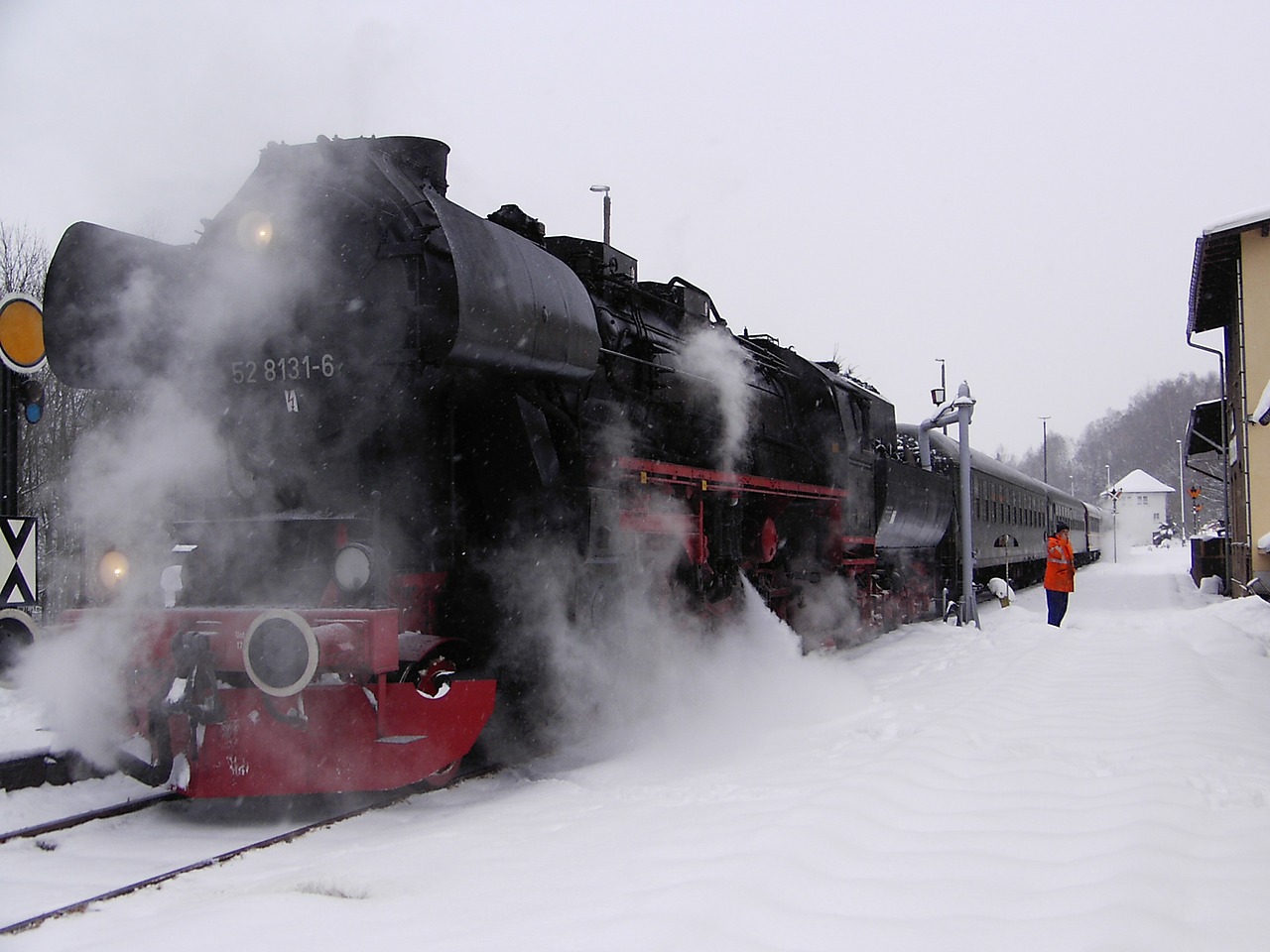 railway steam locomotive steam free photo