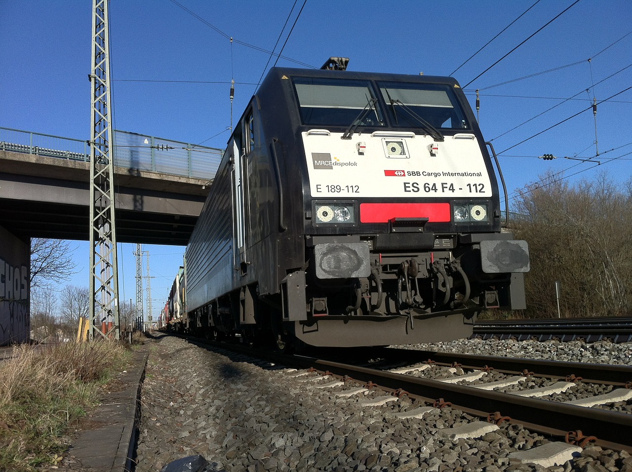 railway locomotive three-phase locomotive free photo
