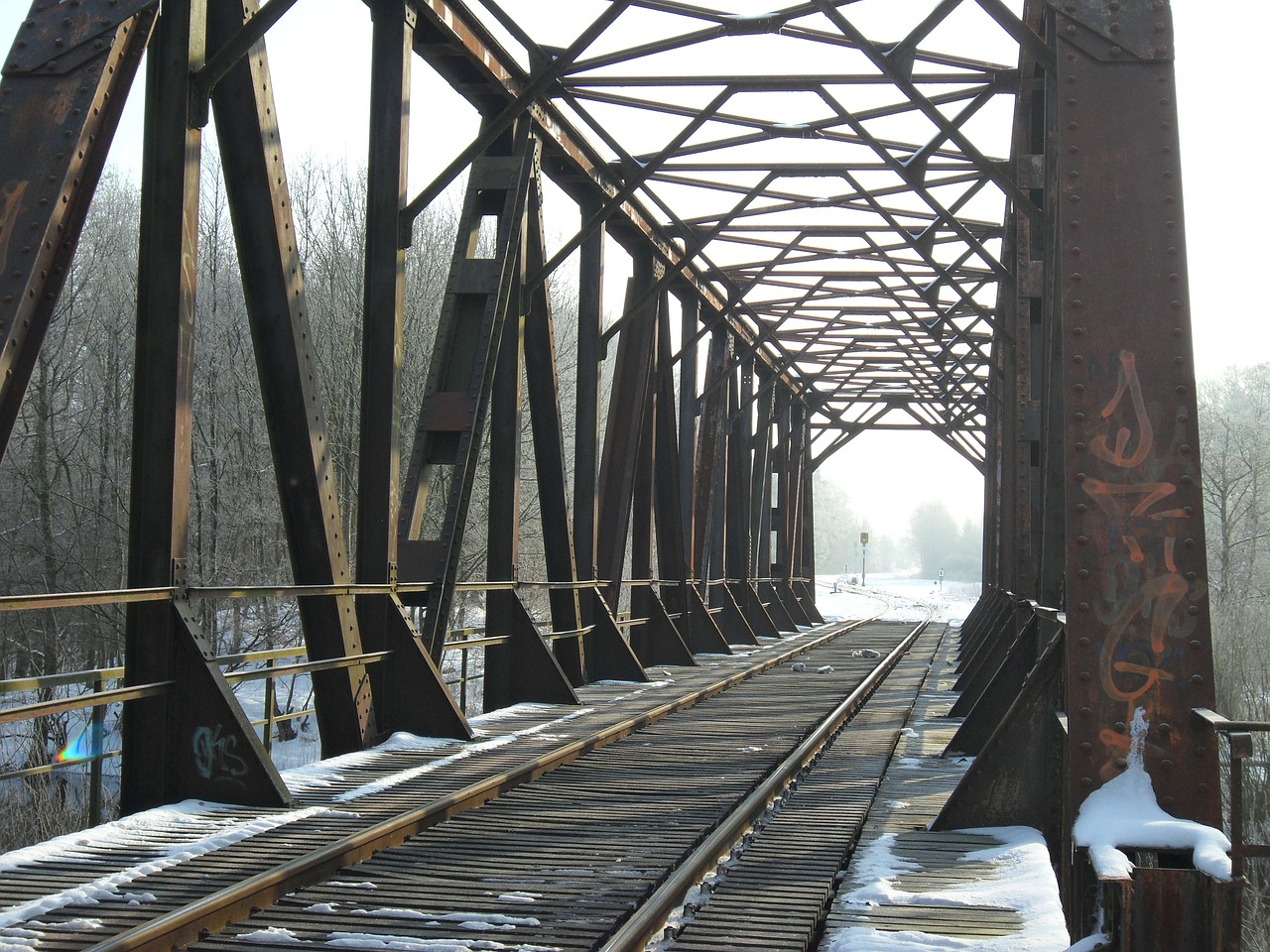 railway bridge history free photo