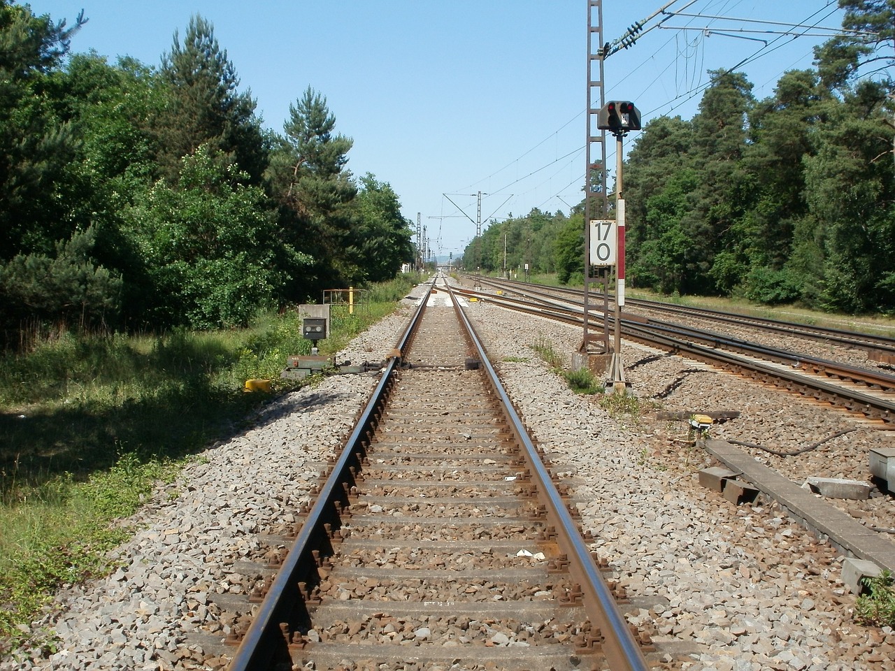 railway train transportation free photo