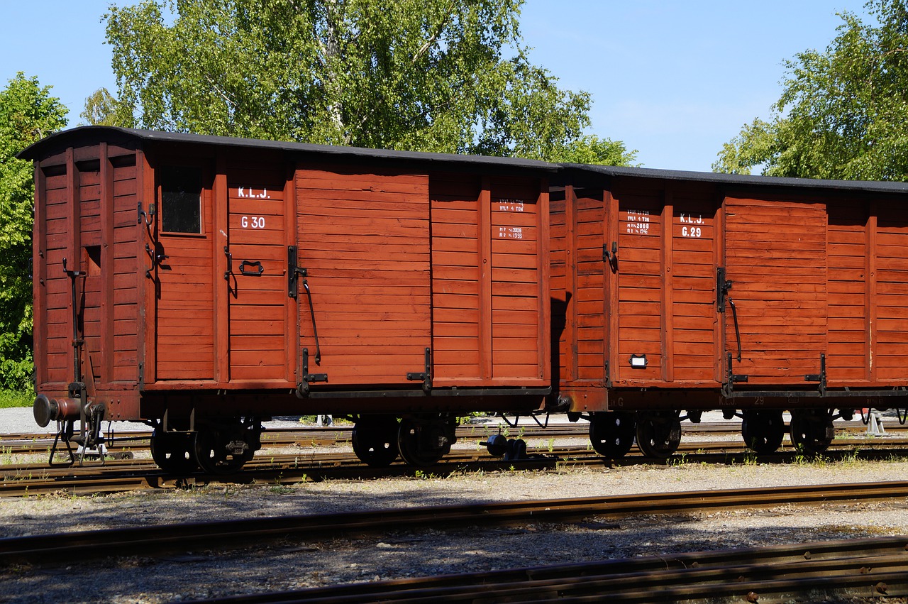 railway museum  train  wagons free photo