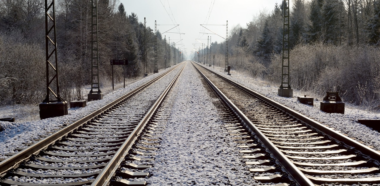 railway rails seemed gleise free photo