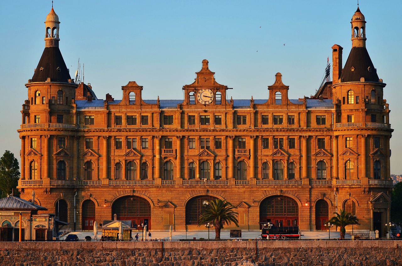 railway station haydarpasa station railway free photo