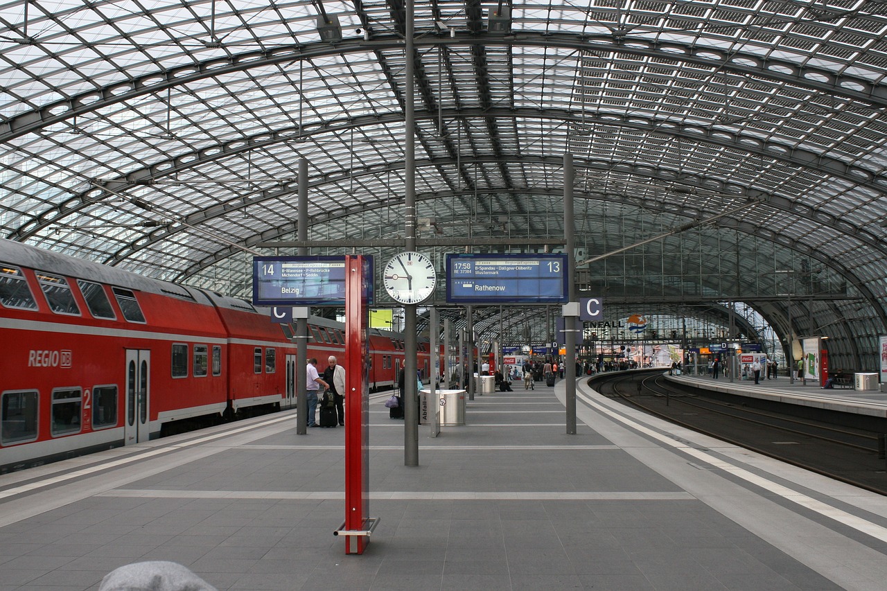 railway station  hall  train free photo