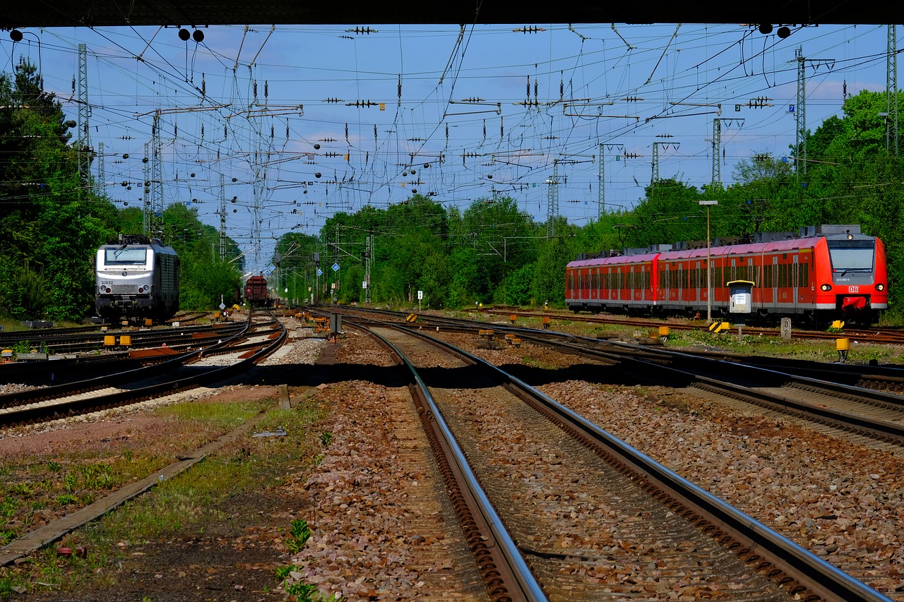 railway system gleise seemed free photo