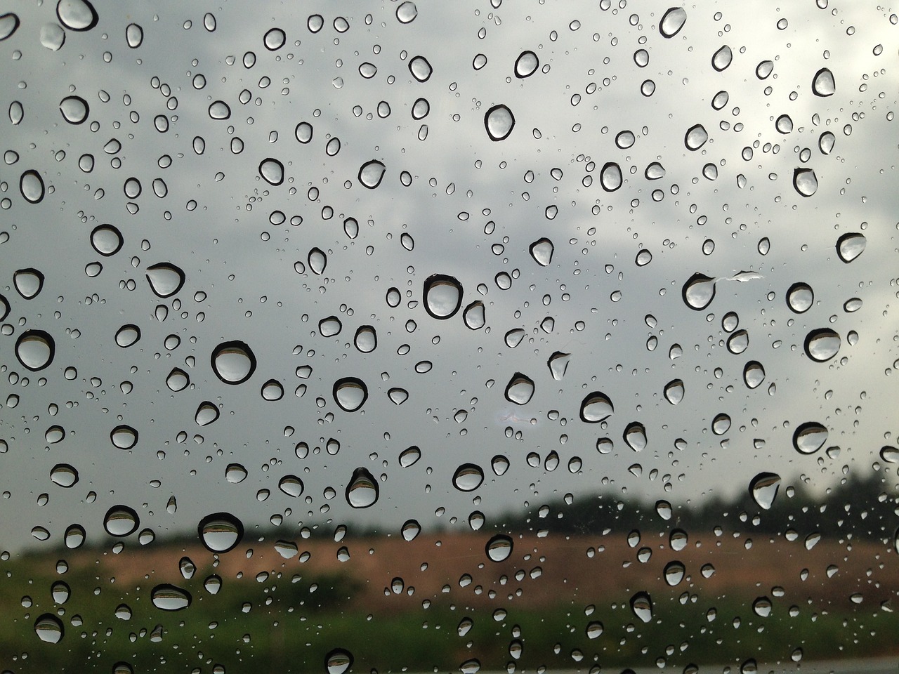 rain sky drops free photo