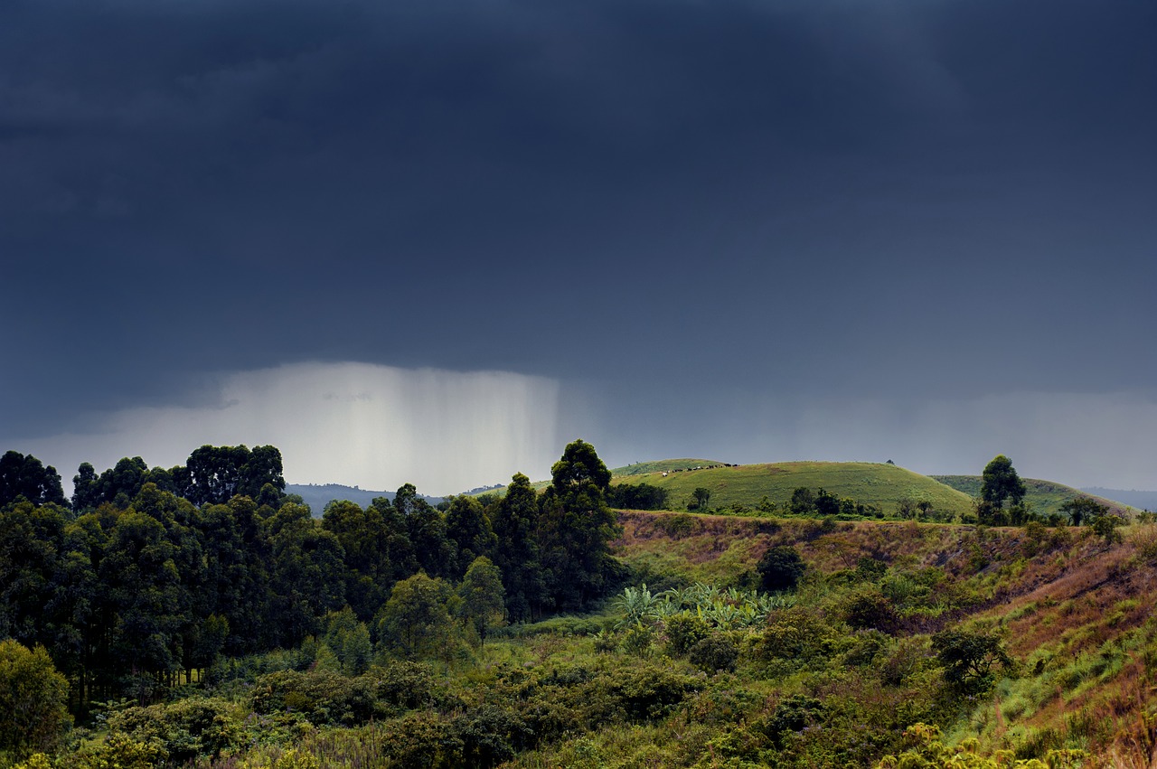 rain africa fort portal free photo