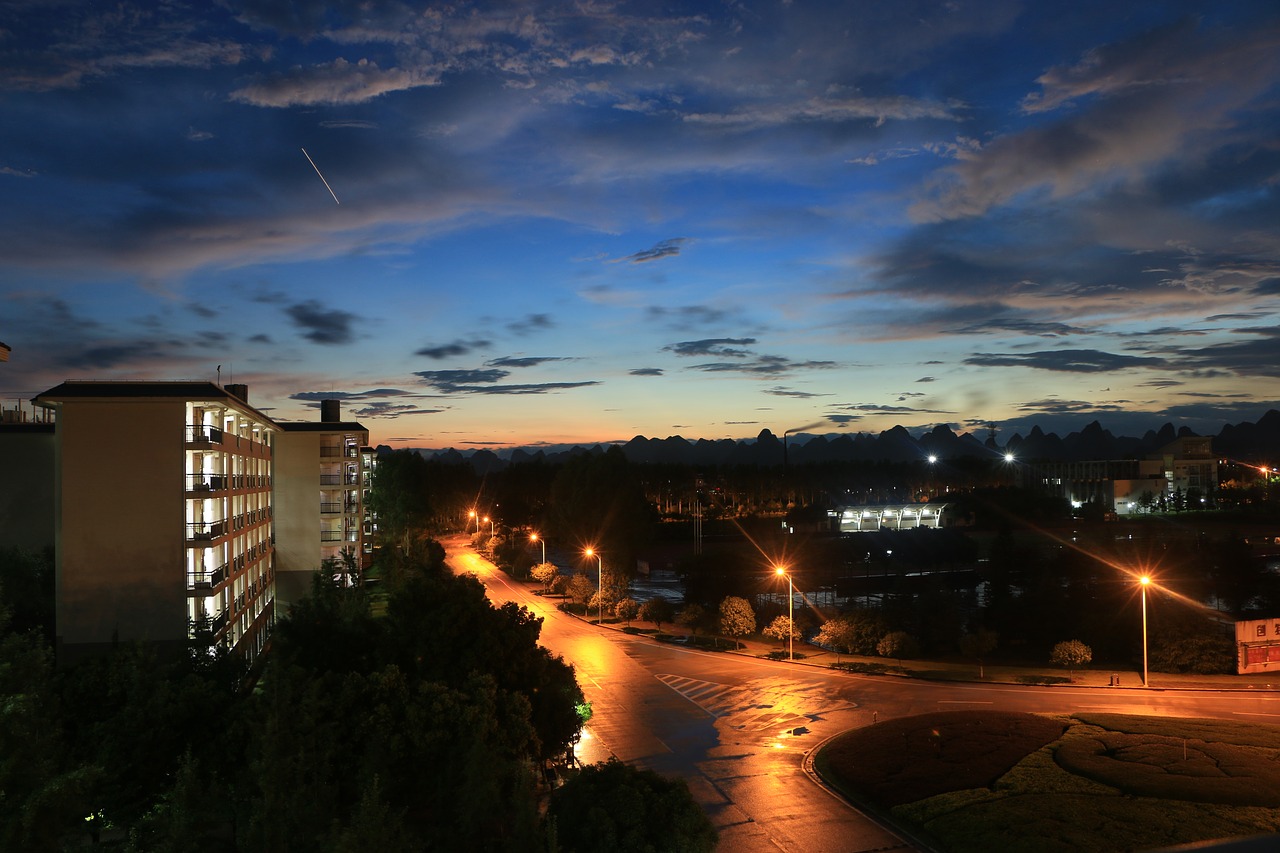 rain sunset dark clouds free photo