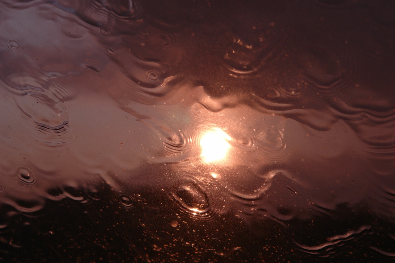 rain sun weather free photo