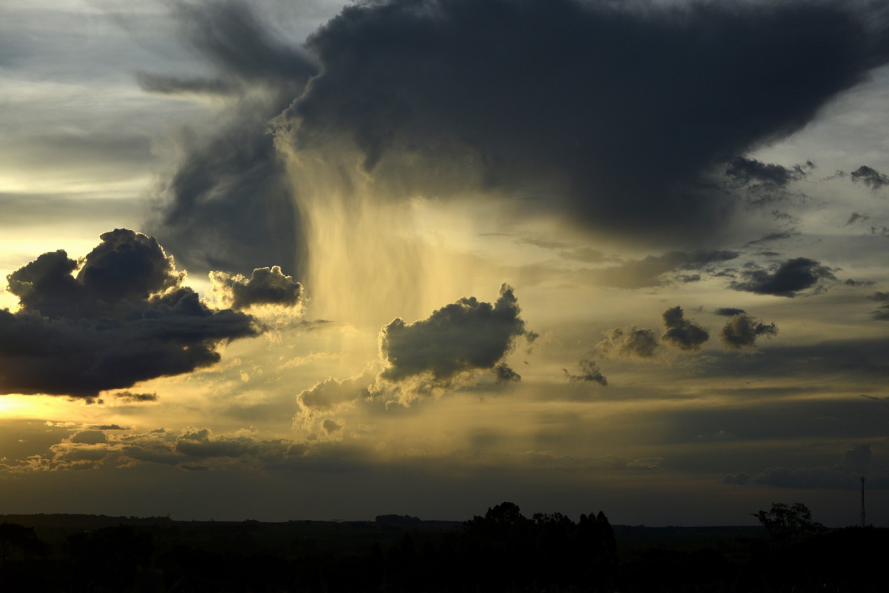 rain cloud storm free photo