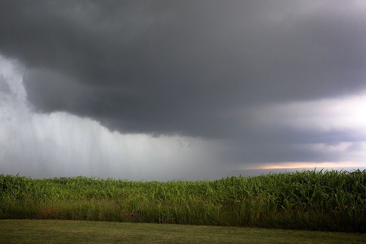 rain clouds storm free photo