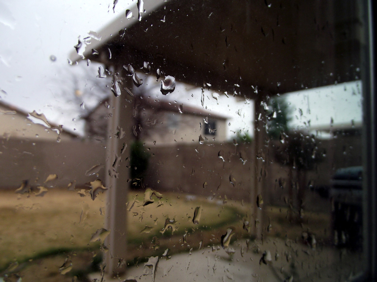 rain window glass free photo