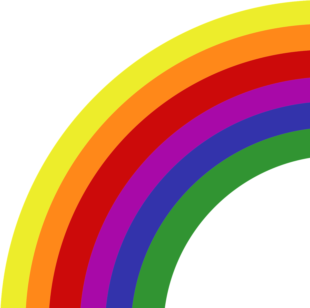 rainbow colors symbol free photo