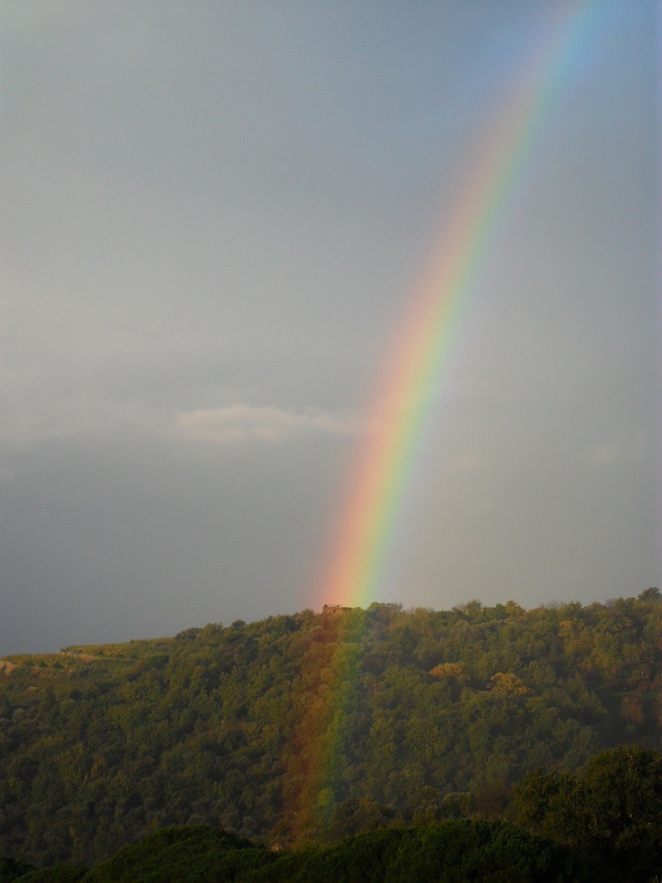 rainbow nature sky free photo