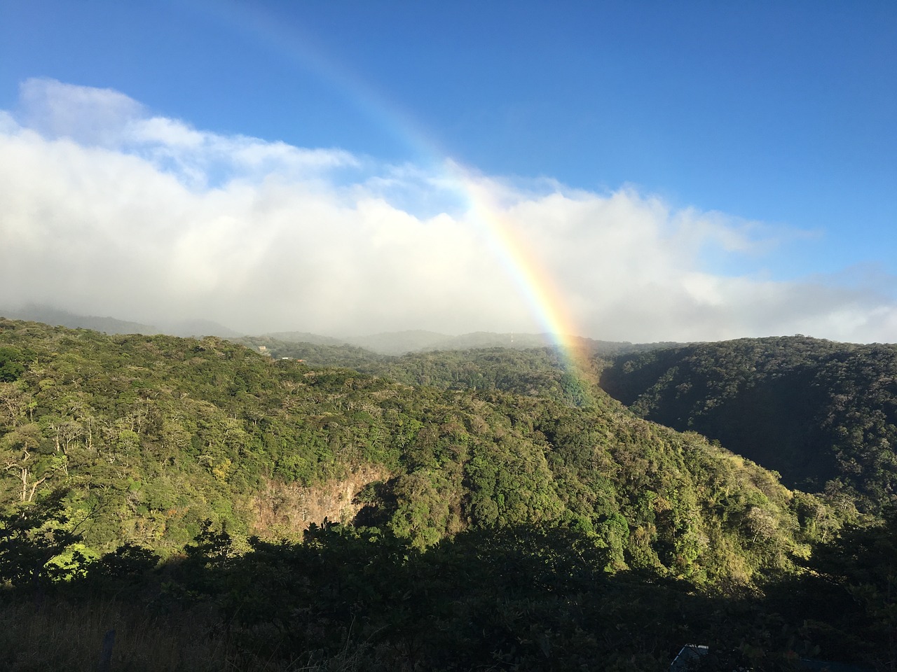 rainbow mountains nature free photo